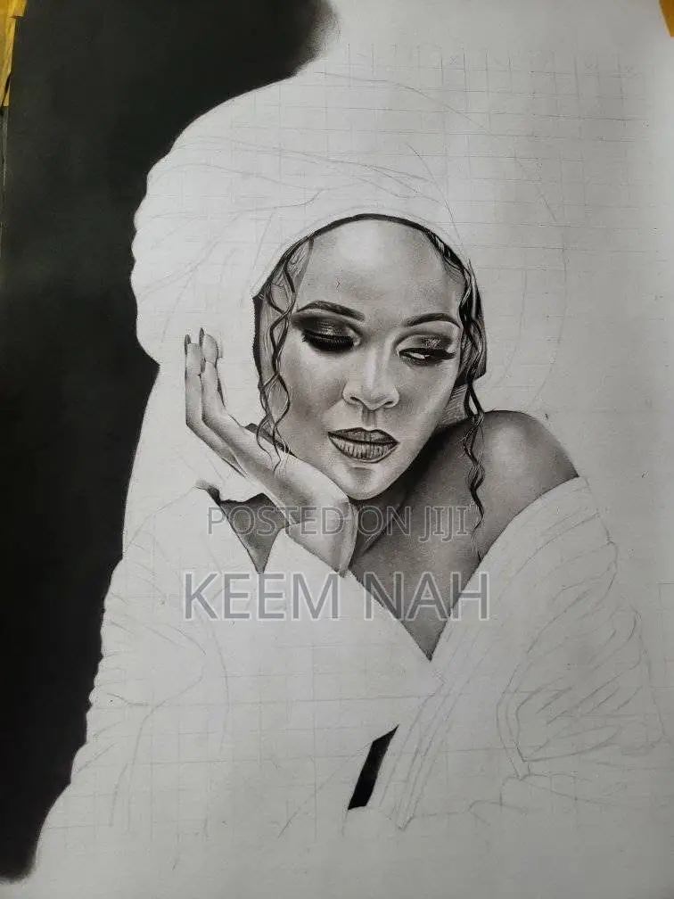 Premium Pencil Portrait Artwork