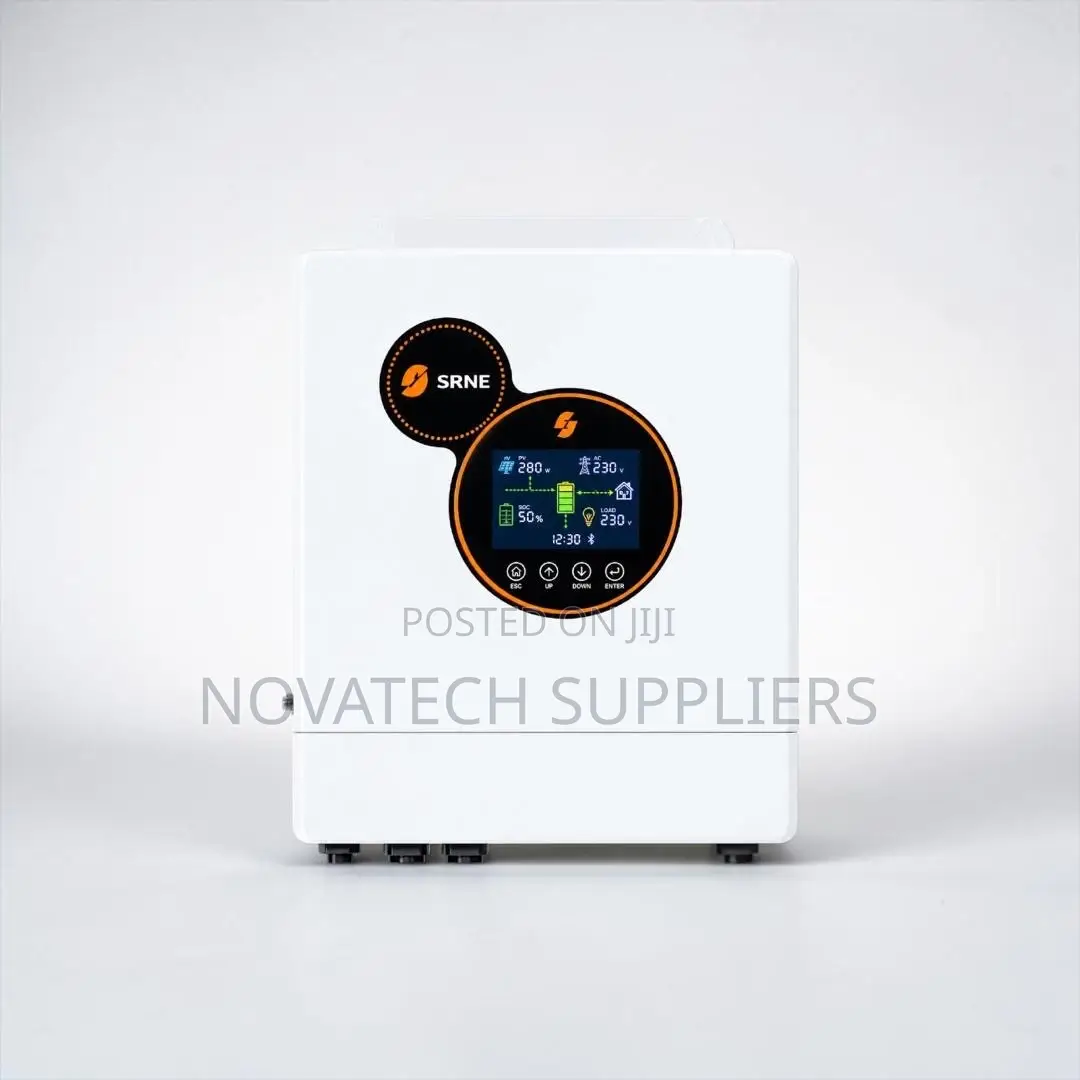 48V 5kW SRNE Hybrid Solar Inverter 7.5kW PV 100A Charger 2yr Warranty