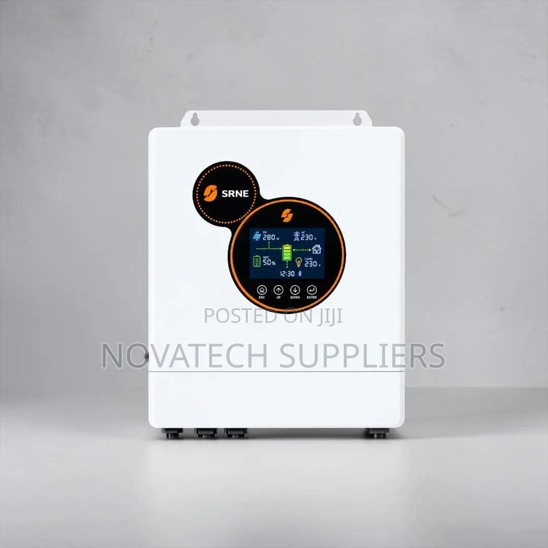 48V 5kW SRNE Hybrid Solar Inverter 7.5kW PV 100A Charger 2yr Warranty