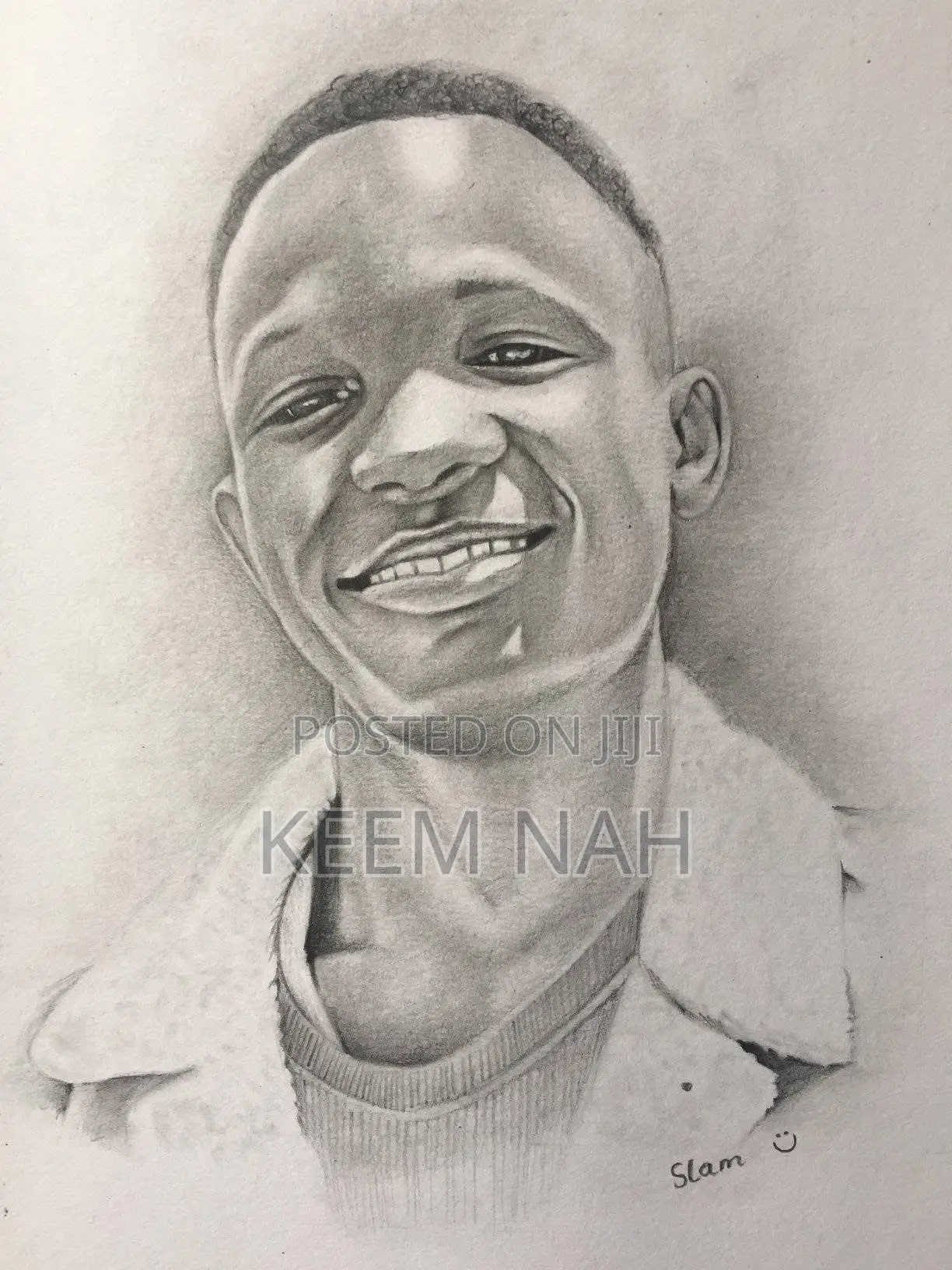 Hand Drawn Pencil Portraits
