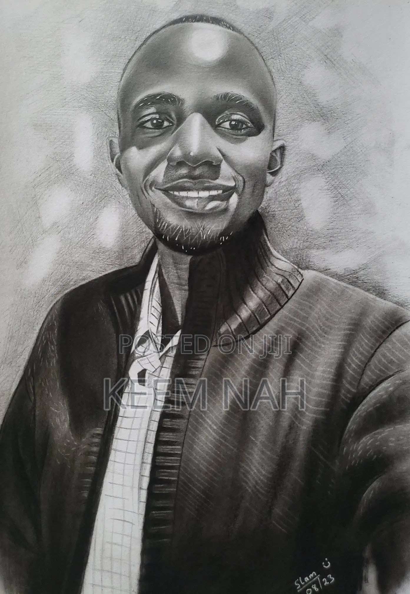 Hand Drawn Pencil Portraits