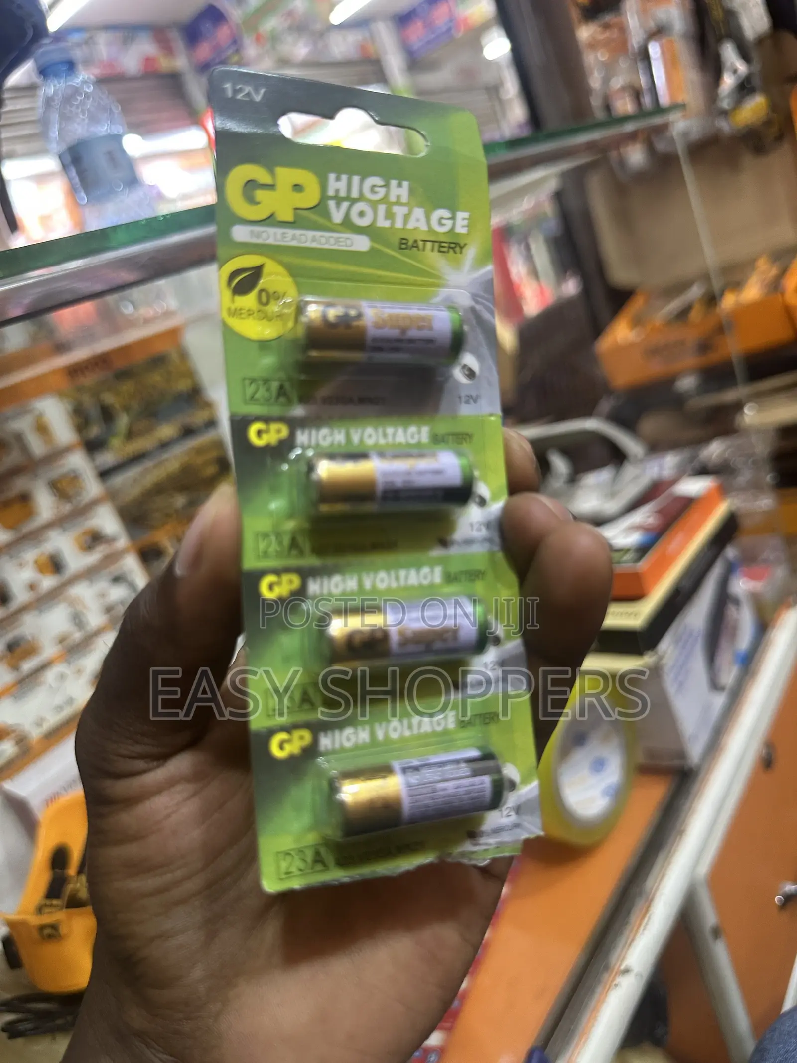 5-Pack of GP Super 12V High-Voltage Alkaline Batteries 23A Model
