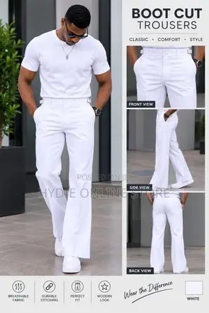 Boot Cut Trousers