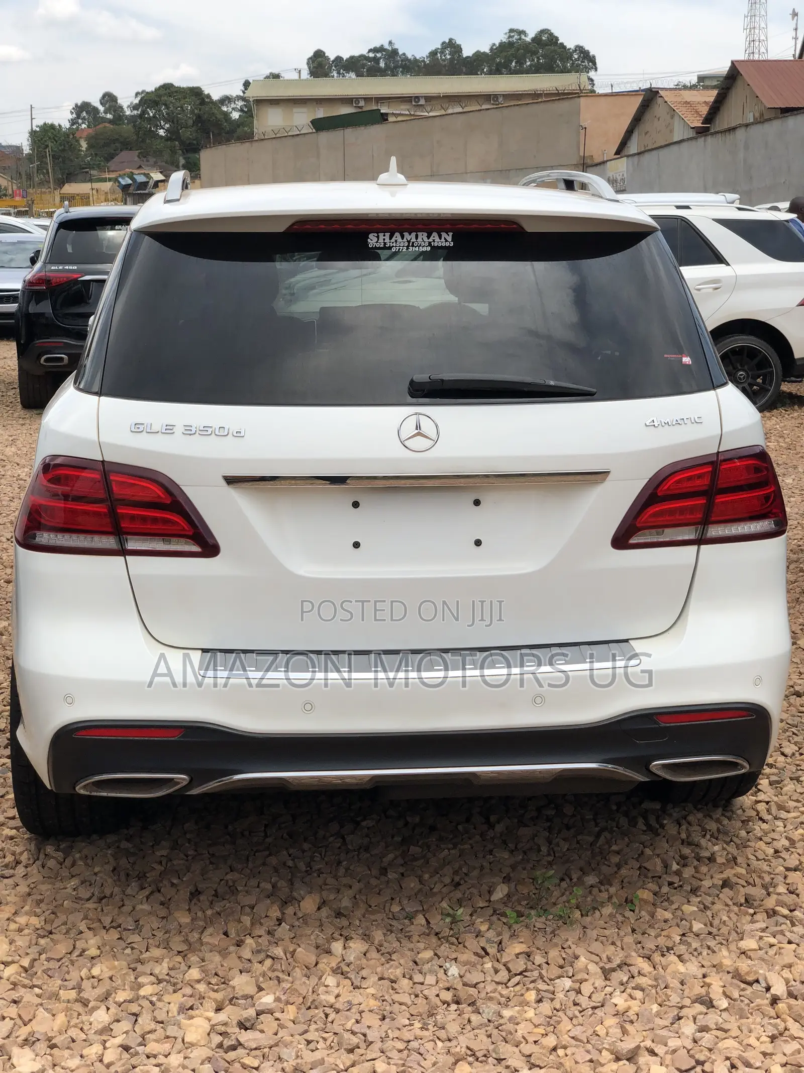 Mercedes-Benz GLE-Class GLE 350d 4MATIC 2018 White