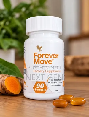 Forever Move 90 Softgels | Joint Support Supplement | Turmeric NEM
