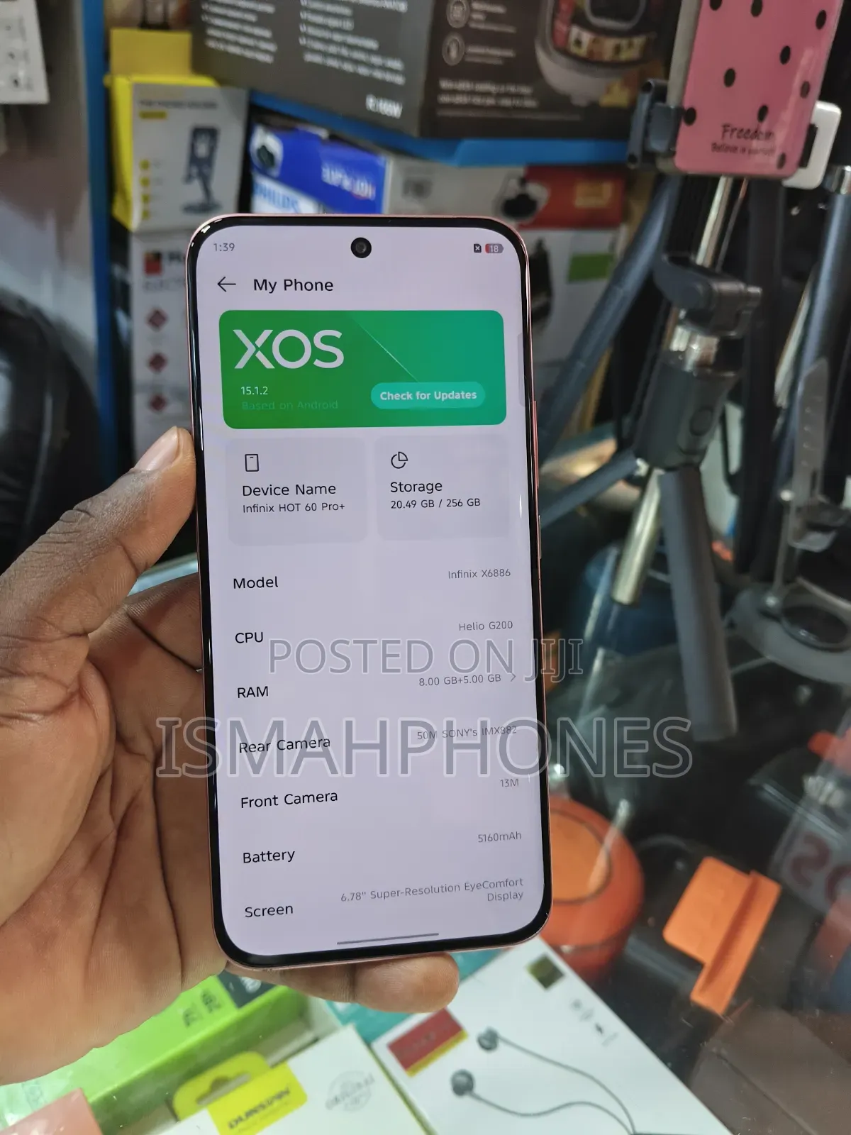 Infinix Hot 60 Pro+ 256 GB Orange