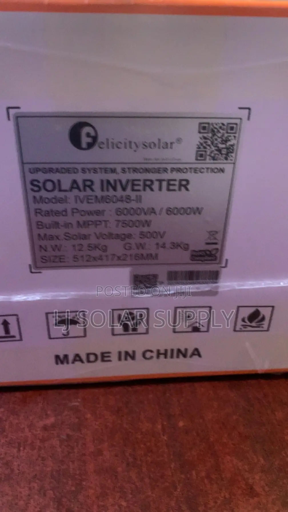 Felicity Hybrid Inverter 6KVA