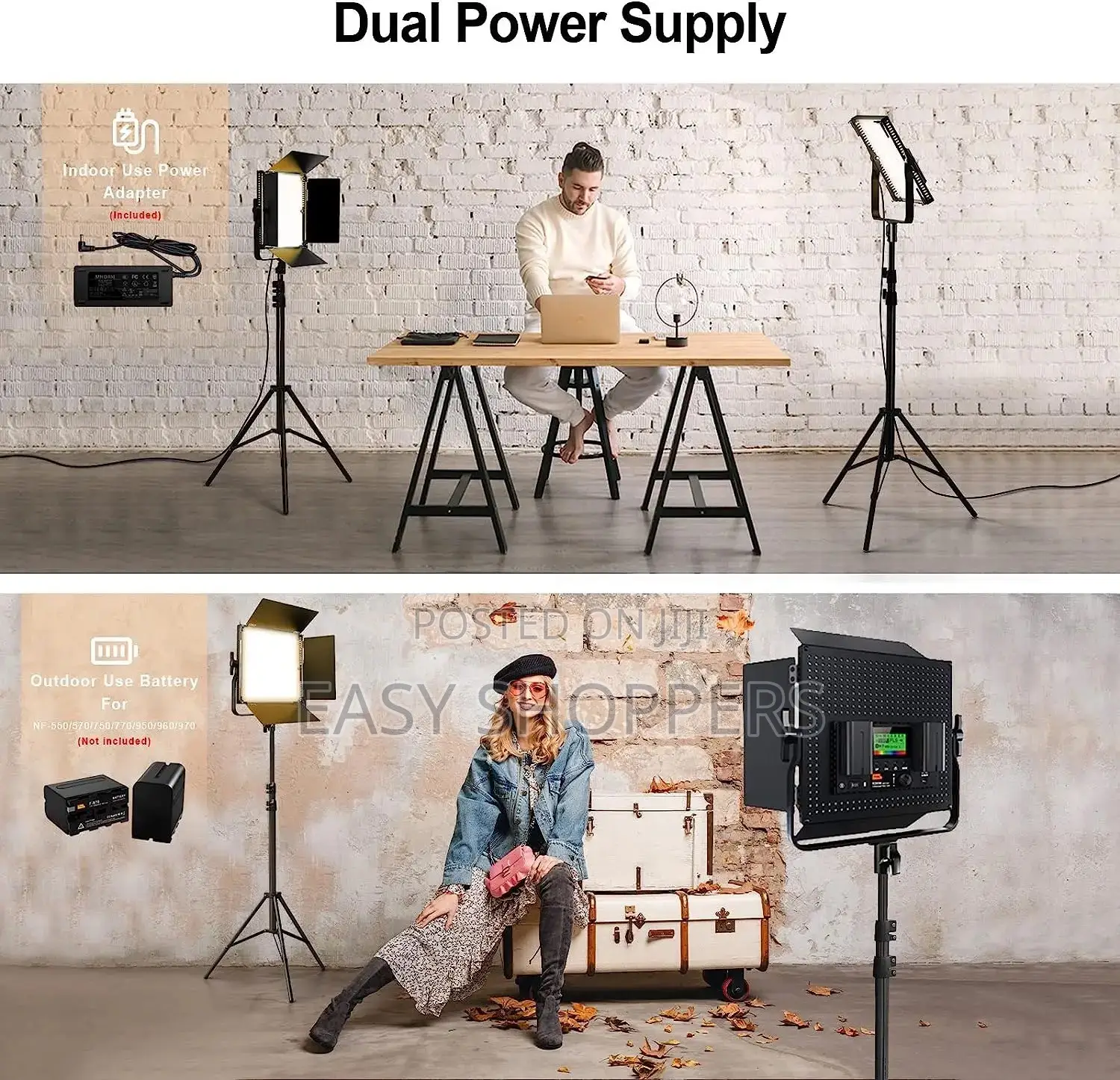 PRO LED 900 45W Remote Control Video LED Photography Studio Light