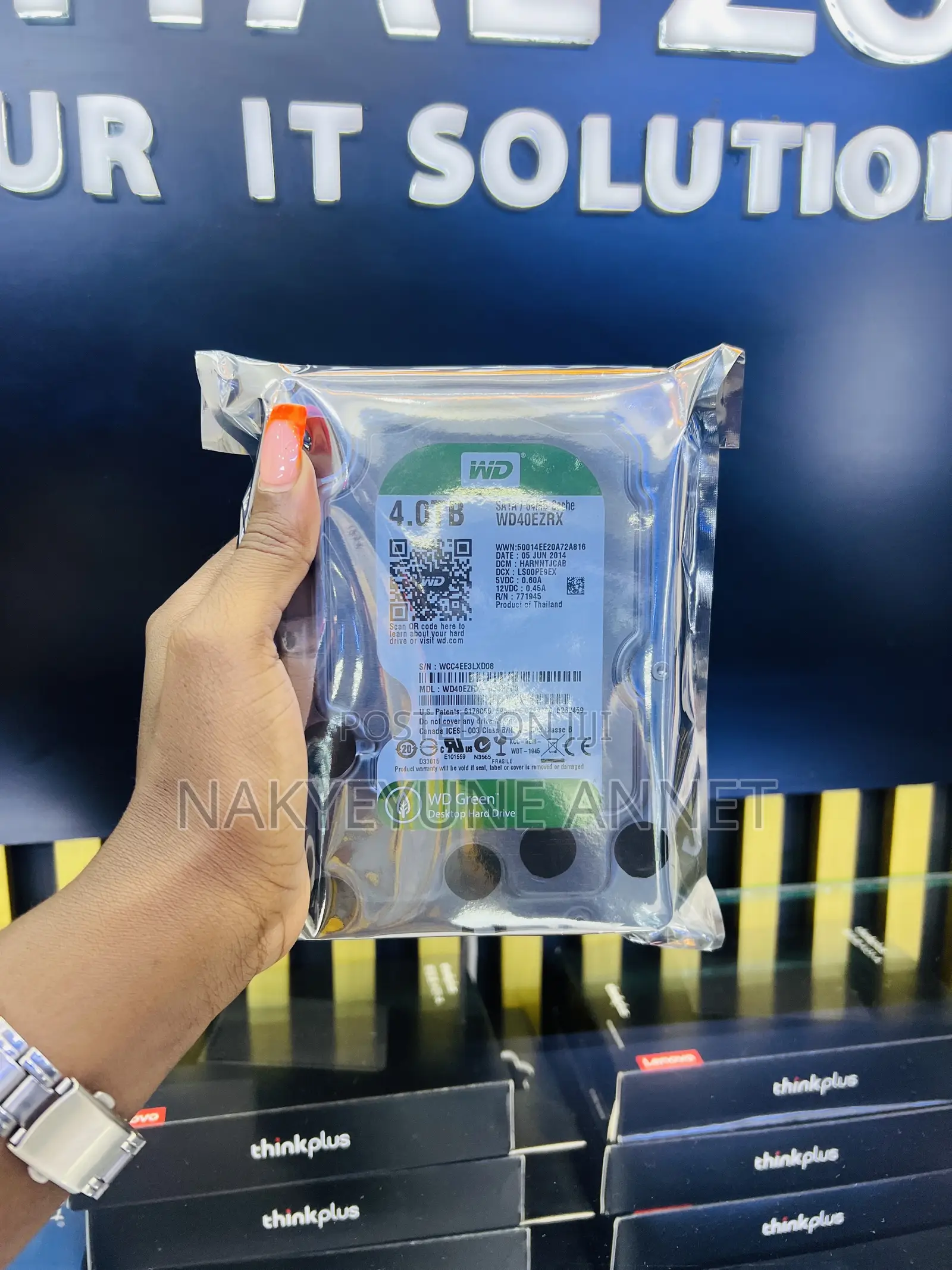 WD 4TB Hard Drive