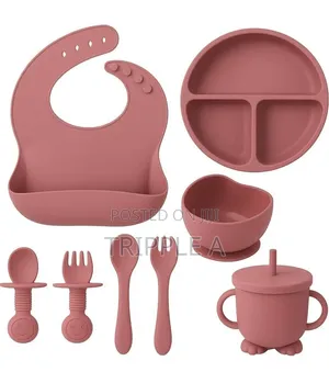 Baby Silicone Feeder Set