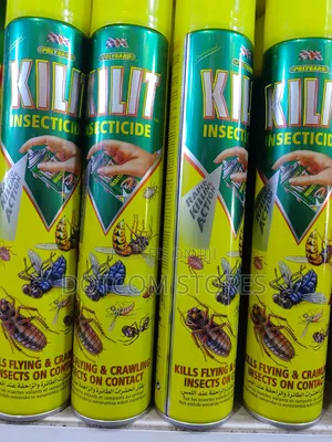 Yellow and Green Aerosol Kilit Insecticide