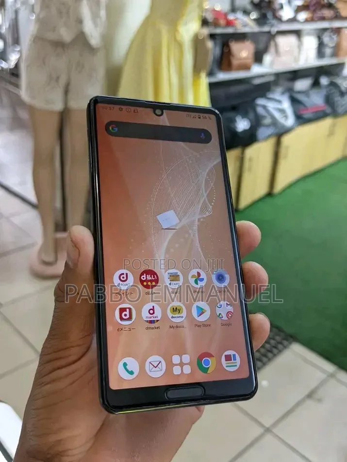 Sharp Aquos sense5G 64 GB Black