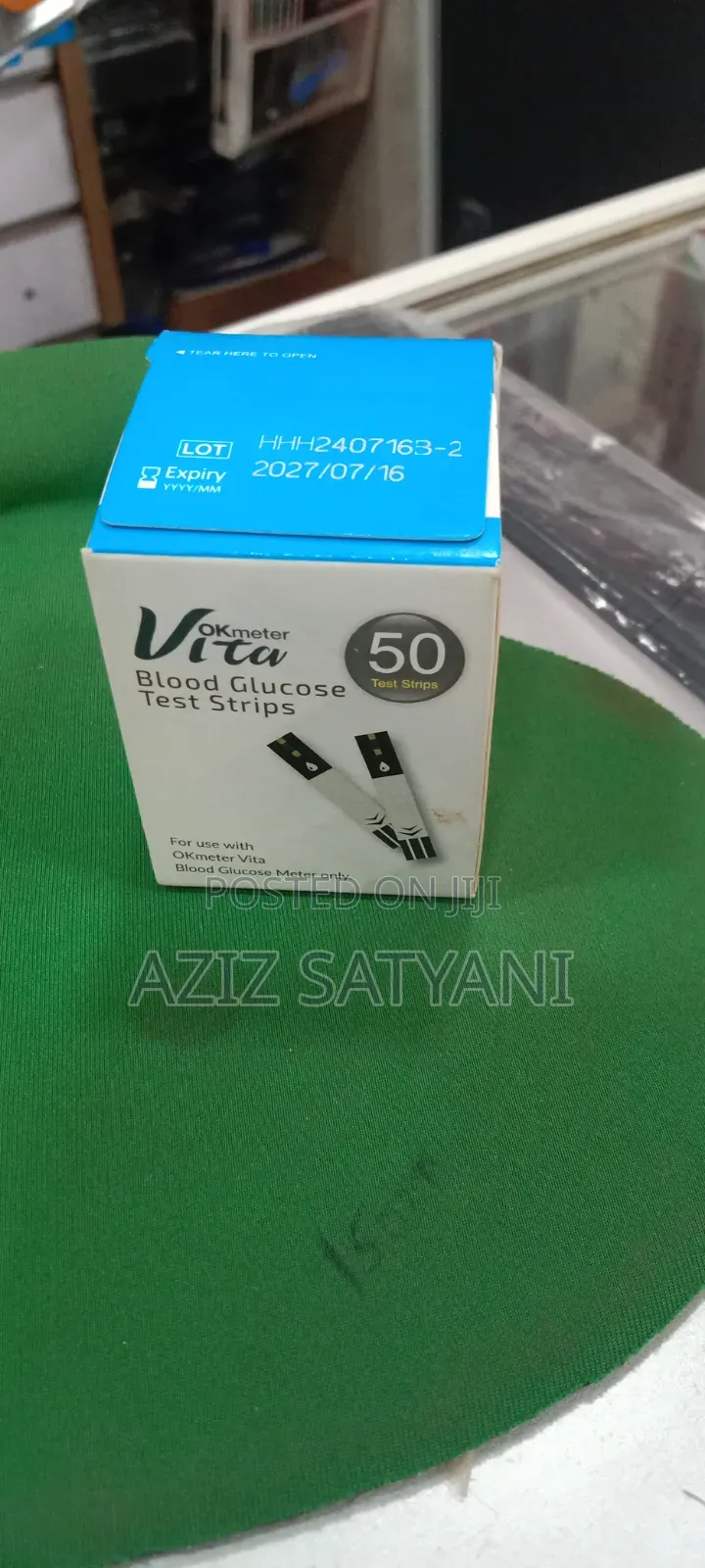 Vitaok Meter Blood Glucose Test Strips 50pcs Pack