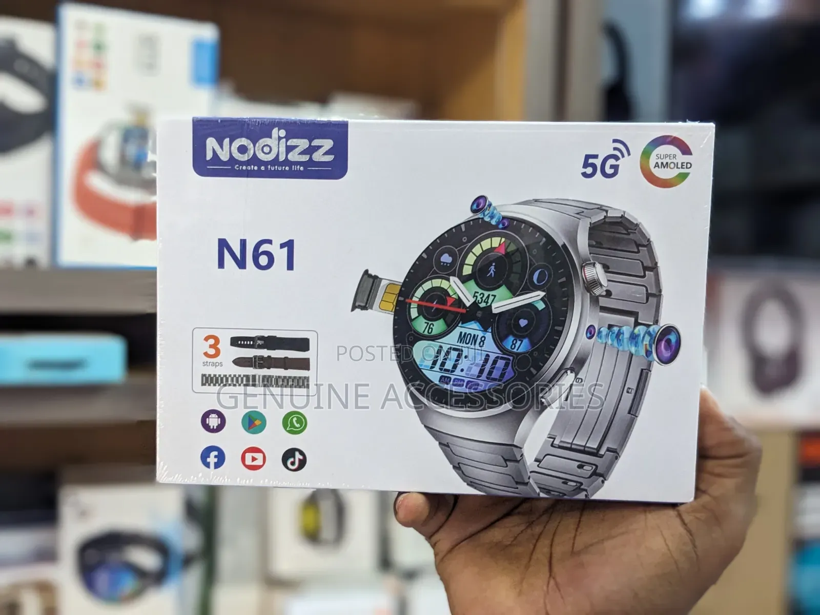 Nodizz N61 Sim Card Smart Watch