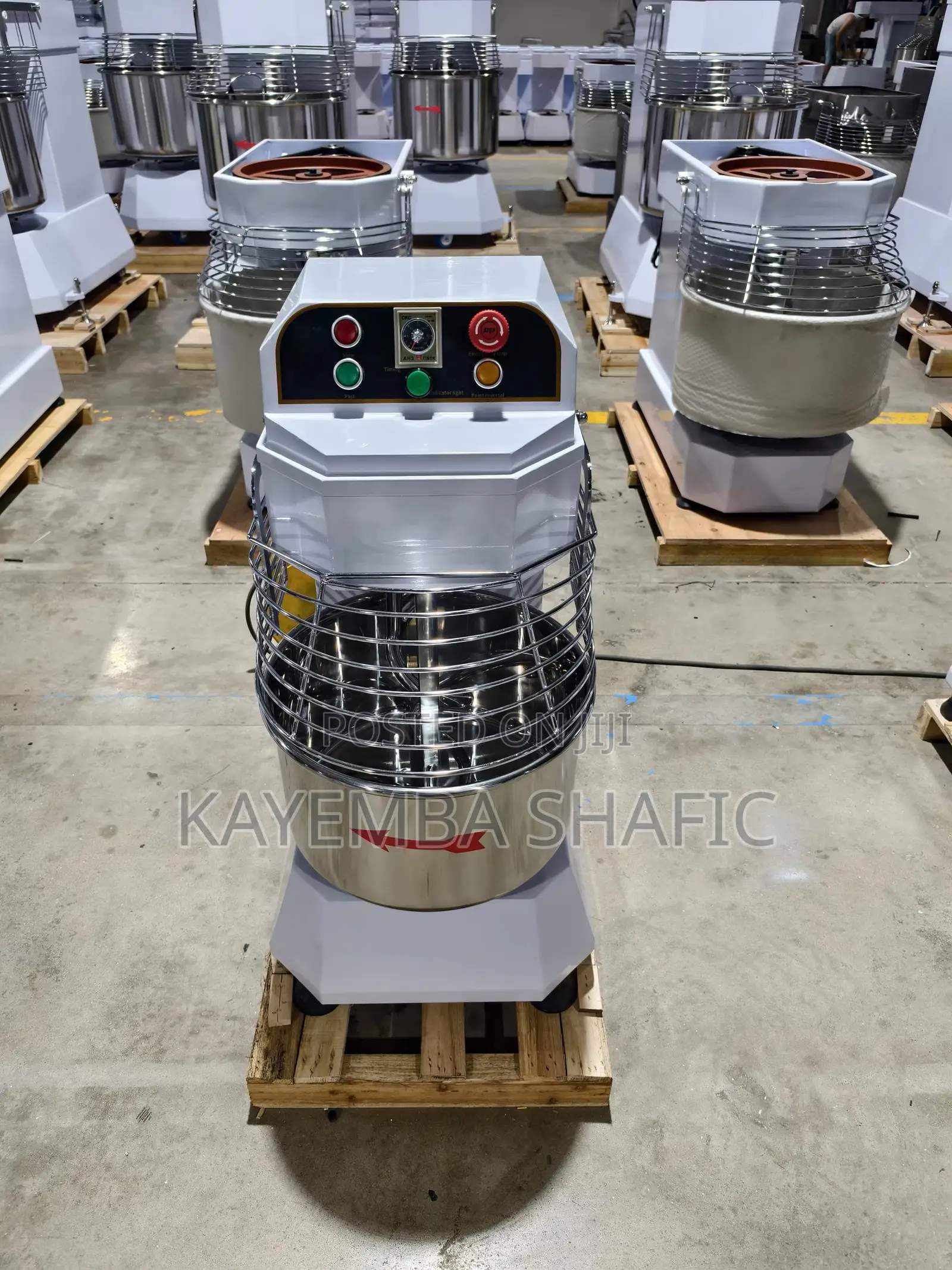 Brand New 25L Commercial Spiral Dough Mixer for Bakery Pizza
