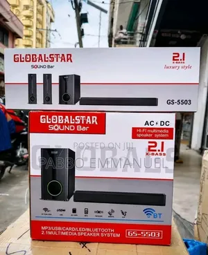 Ultra Bass Sound Bar Globalstar Brand