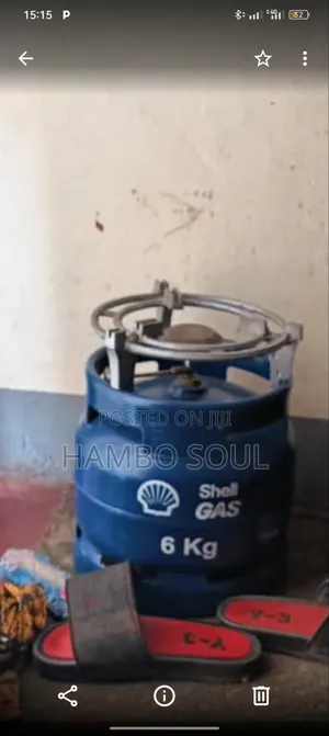 Shell Gas Sylinger Full Set