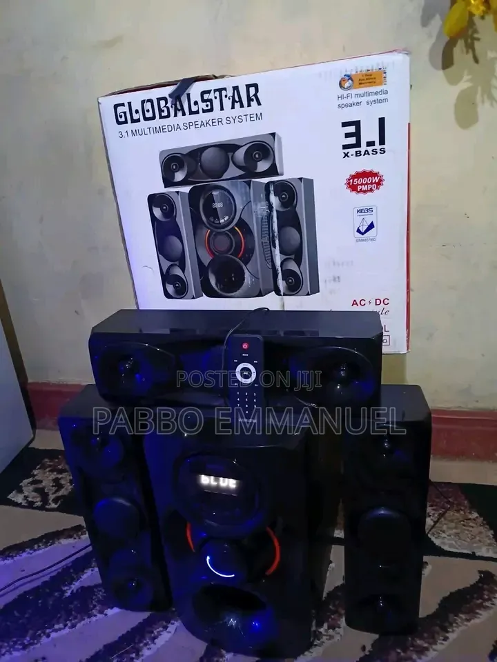 Globalstar 3.1ch Boom Bass Speaker
