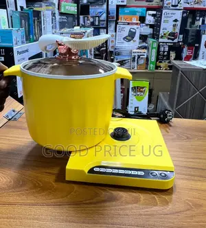 1.5L Yellow Multifunctional Electric Pot and Split Rice Cooker F