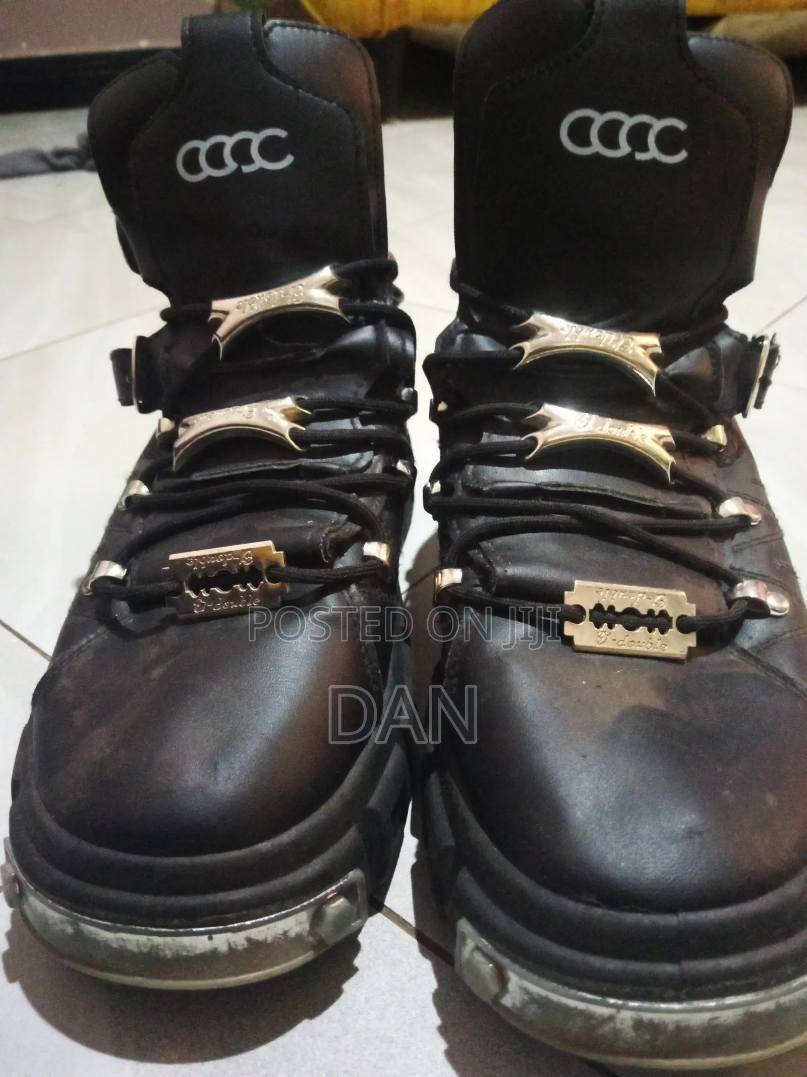 Black Punk Sneaker