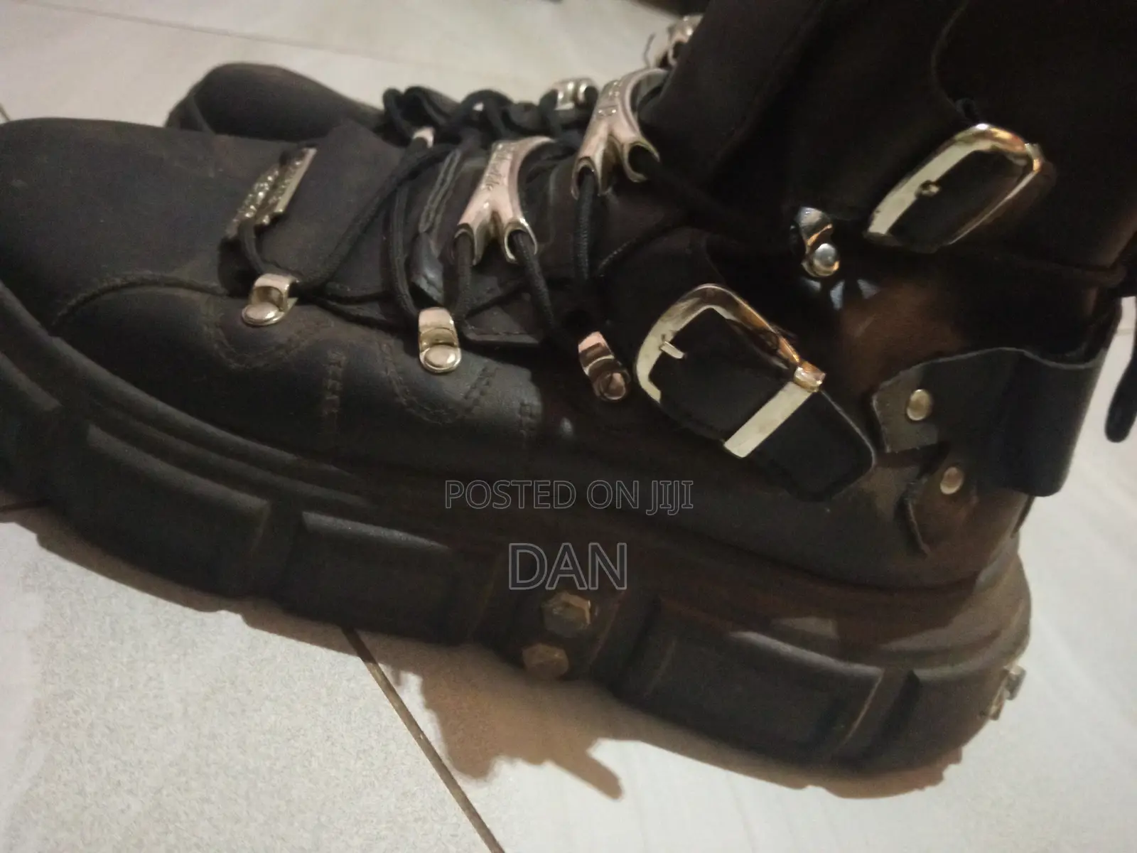 Black Punk Sneaker