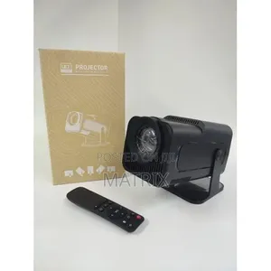Hy320 Mini Portable Projector-5g WiFi 6,Bluetooth 5.0 and Android