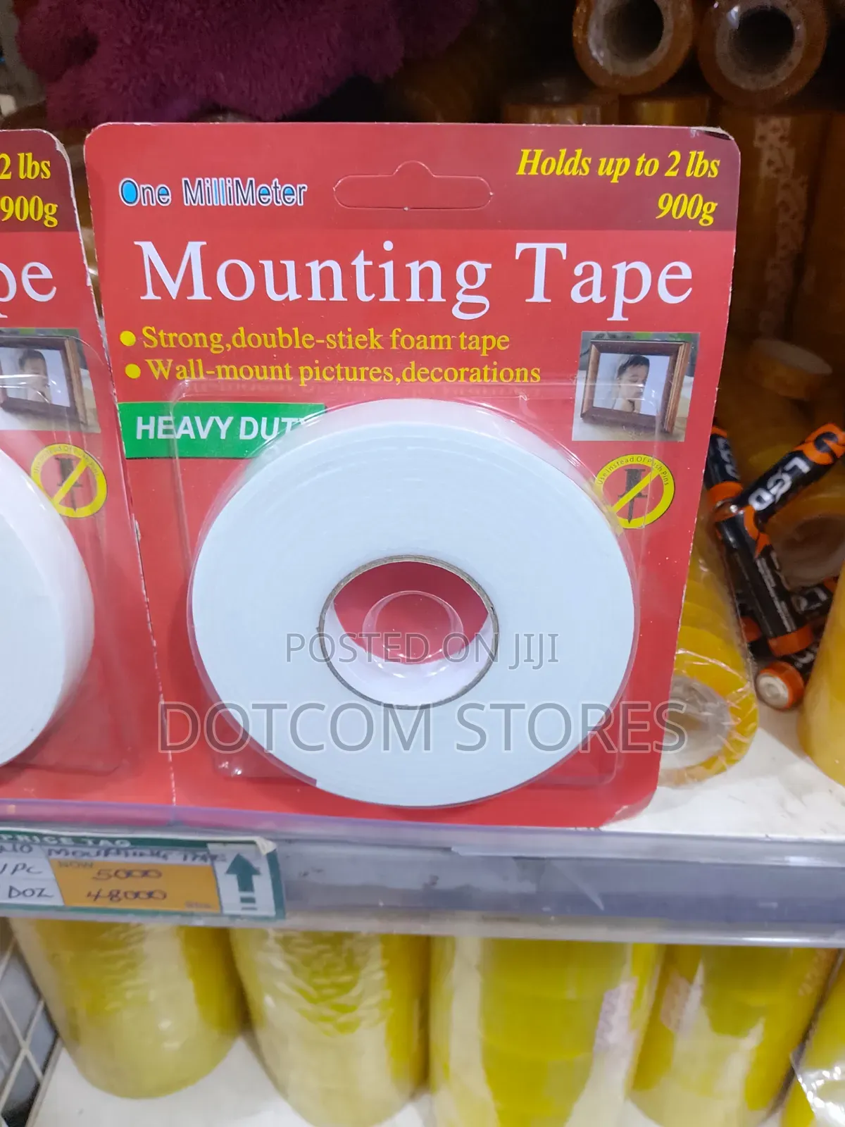 Double Sticky Heavy Duty Mounting Tape