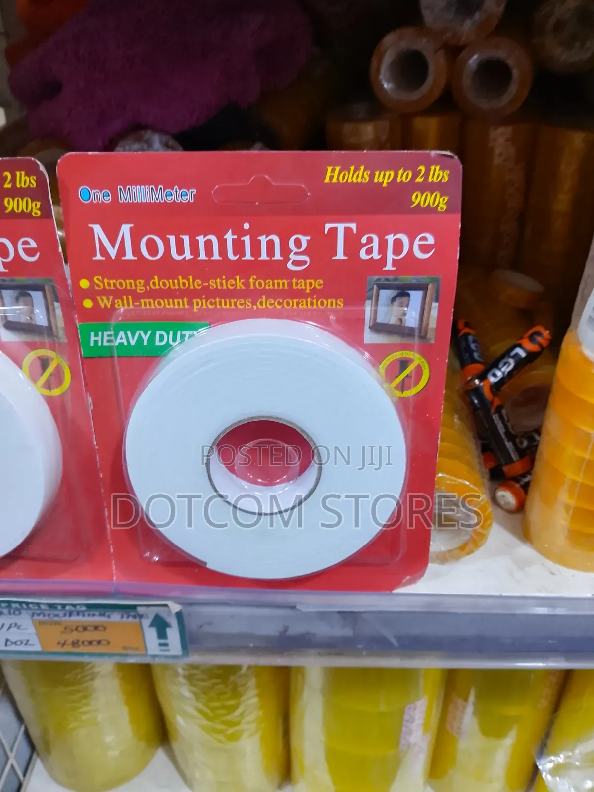 Double Sticky Heavy Duty Mounting Tape