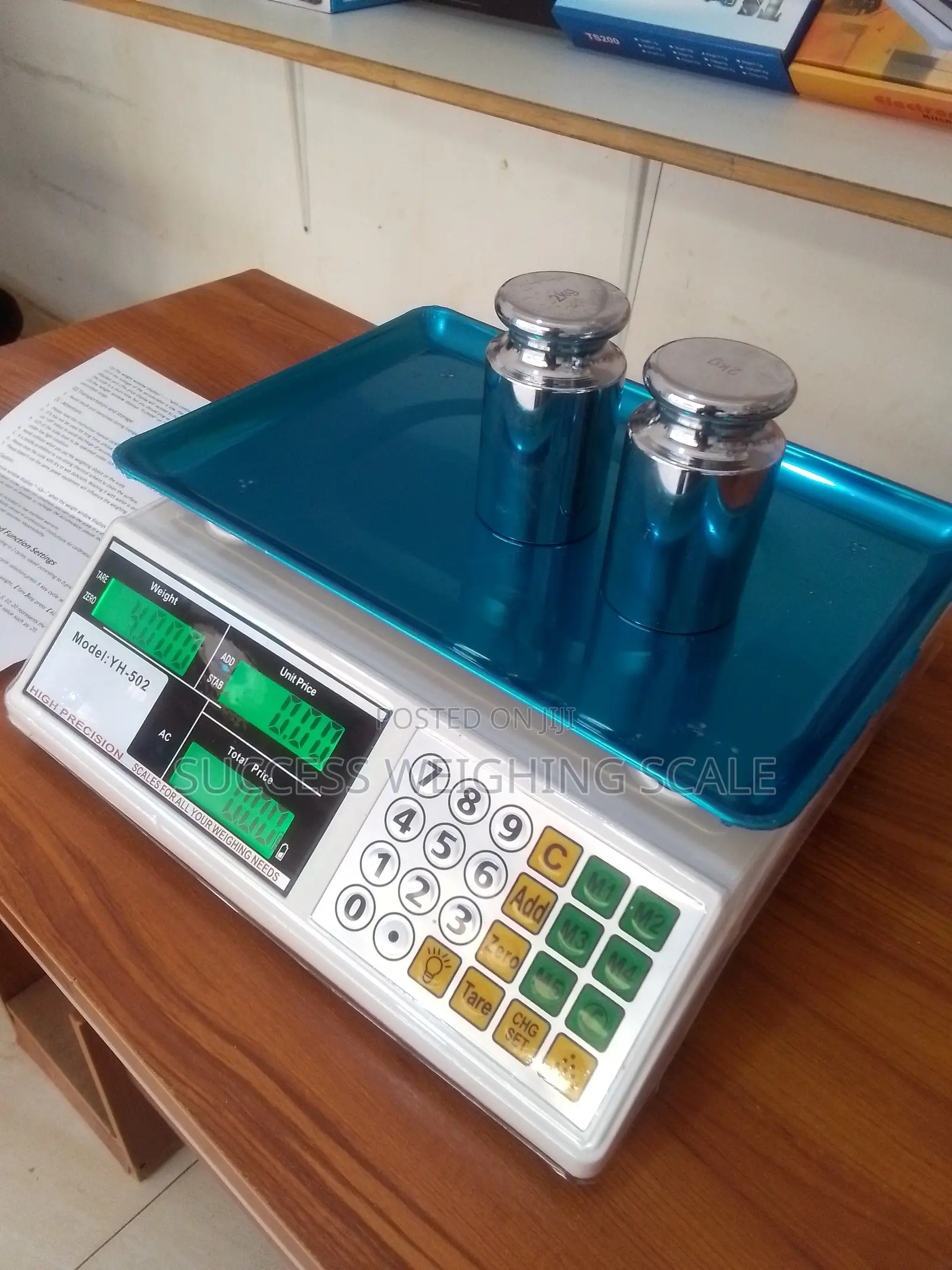 Carved Tray Weighing Scale Kitchen Weigh 40kg Weighing Scale