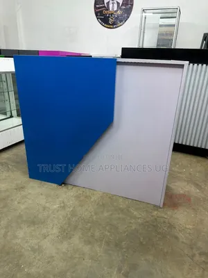 Blue White Reception Counter