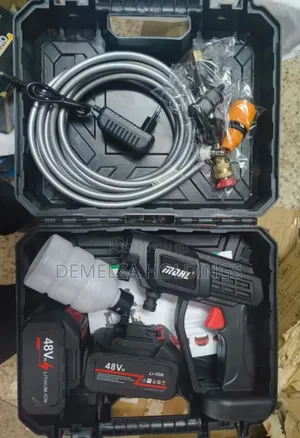 Double Battery Car Washer High Pressure