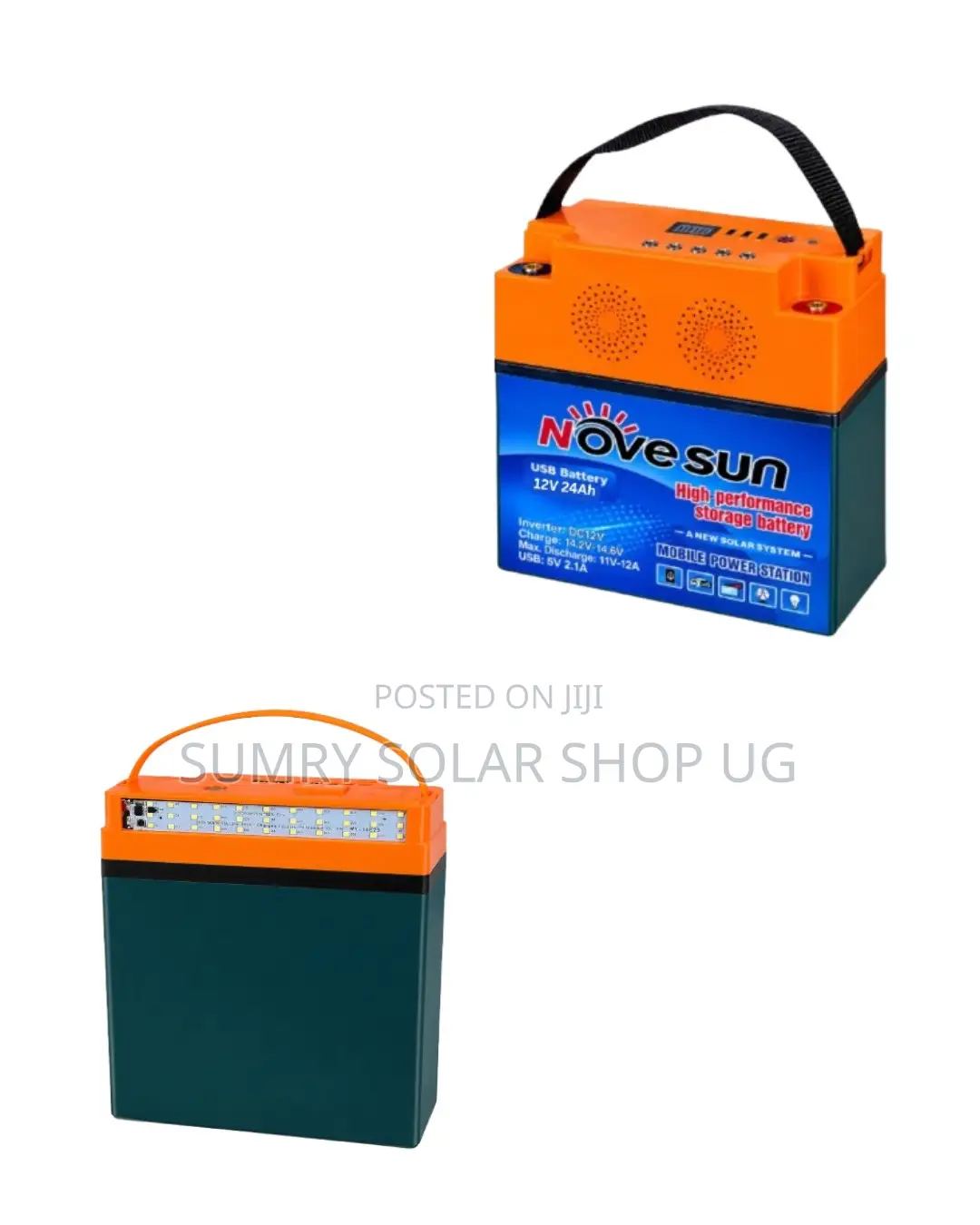 24Ah 12V Power Station With Bluetooth