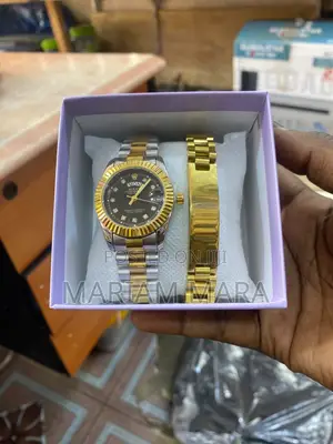 Rolex Watch and Bracelet Gift Combo