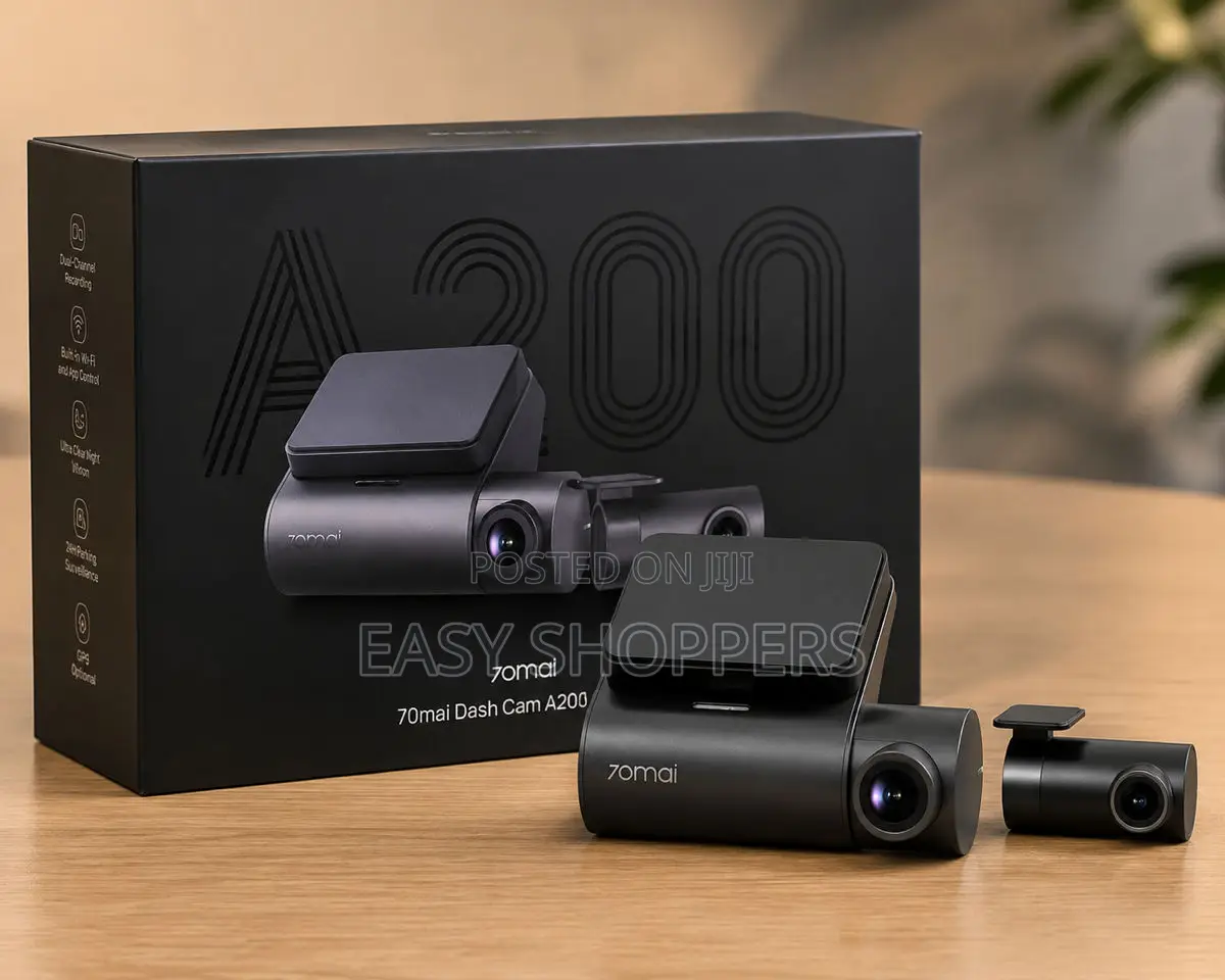 70mai Dash Cam A200 Set, a Dual-Channel Vehicle Recording System