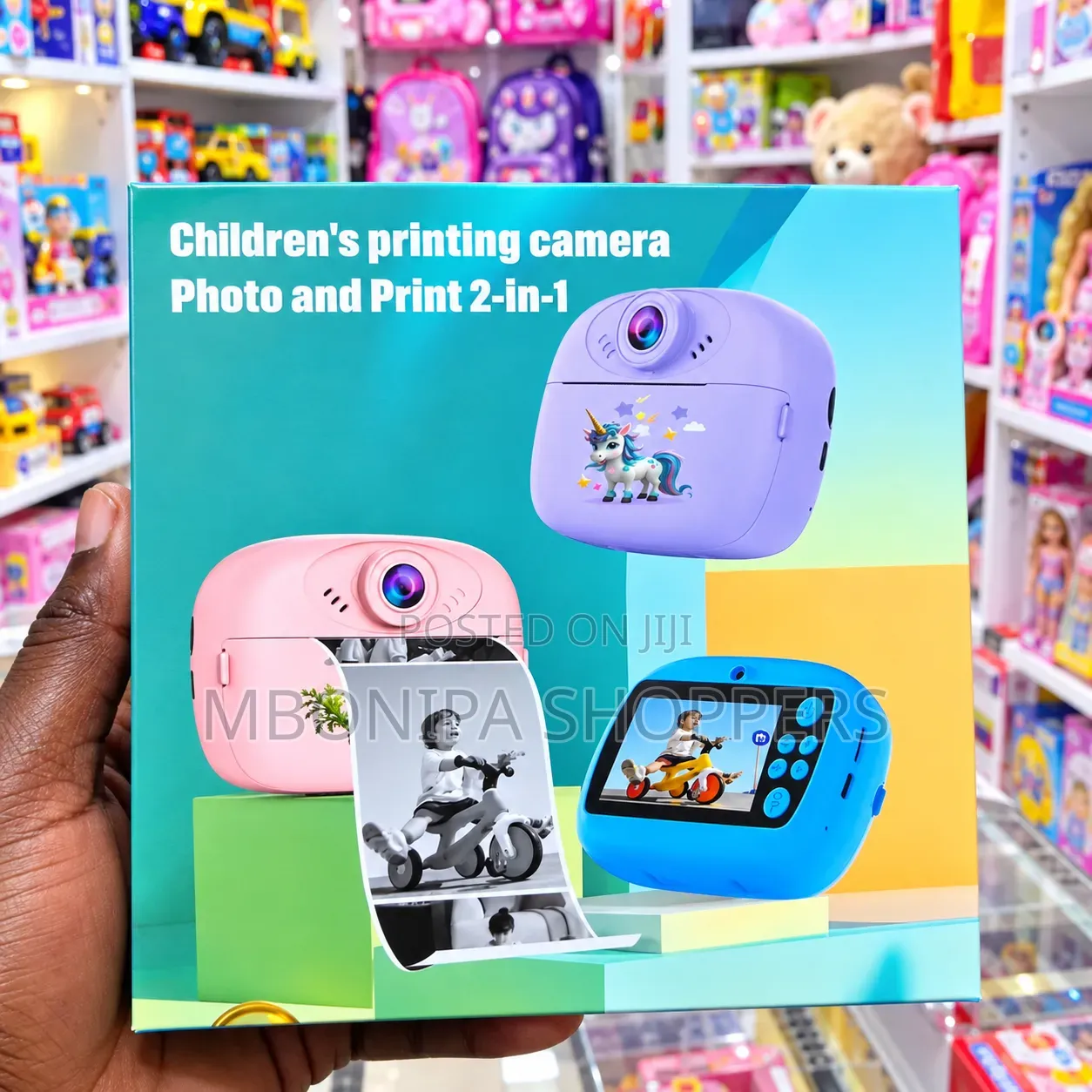 Insta Print Childrens Camera-One -Multicoloured