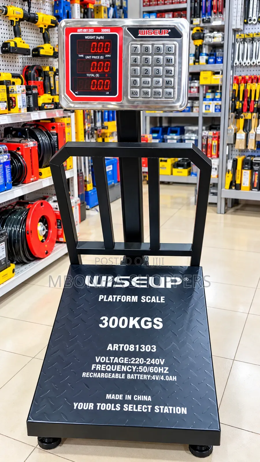 Heavy Duty Industrial Commercial 300kg Digital Platform Weighing Scale