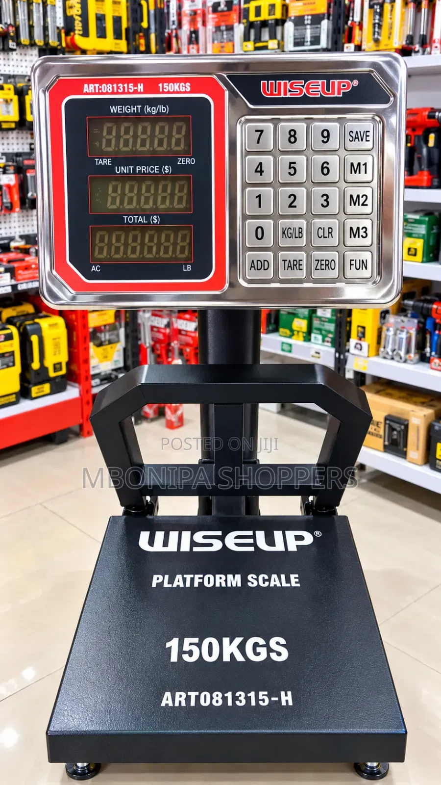 Platform Scale, 150kg 60 X 45cm
Industrial Floor Scale, Warehouse