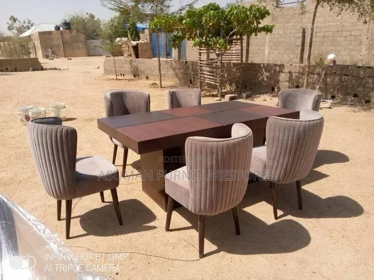 Modern 6seater Dinning Table With Draft Top Call Us On