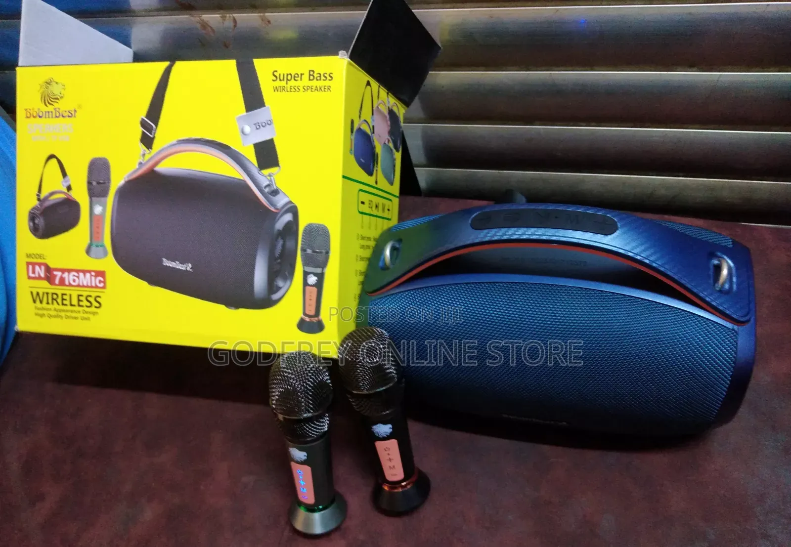Boom Best Bluetooth Speaker With Two Microphones