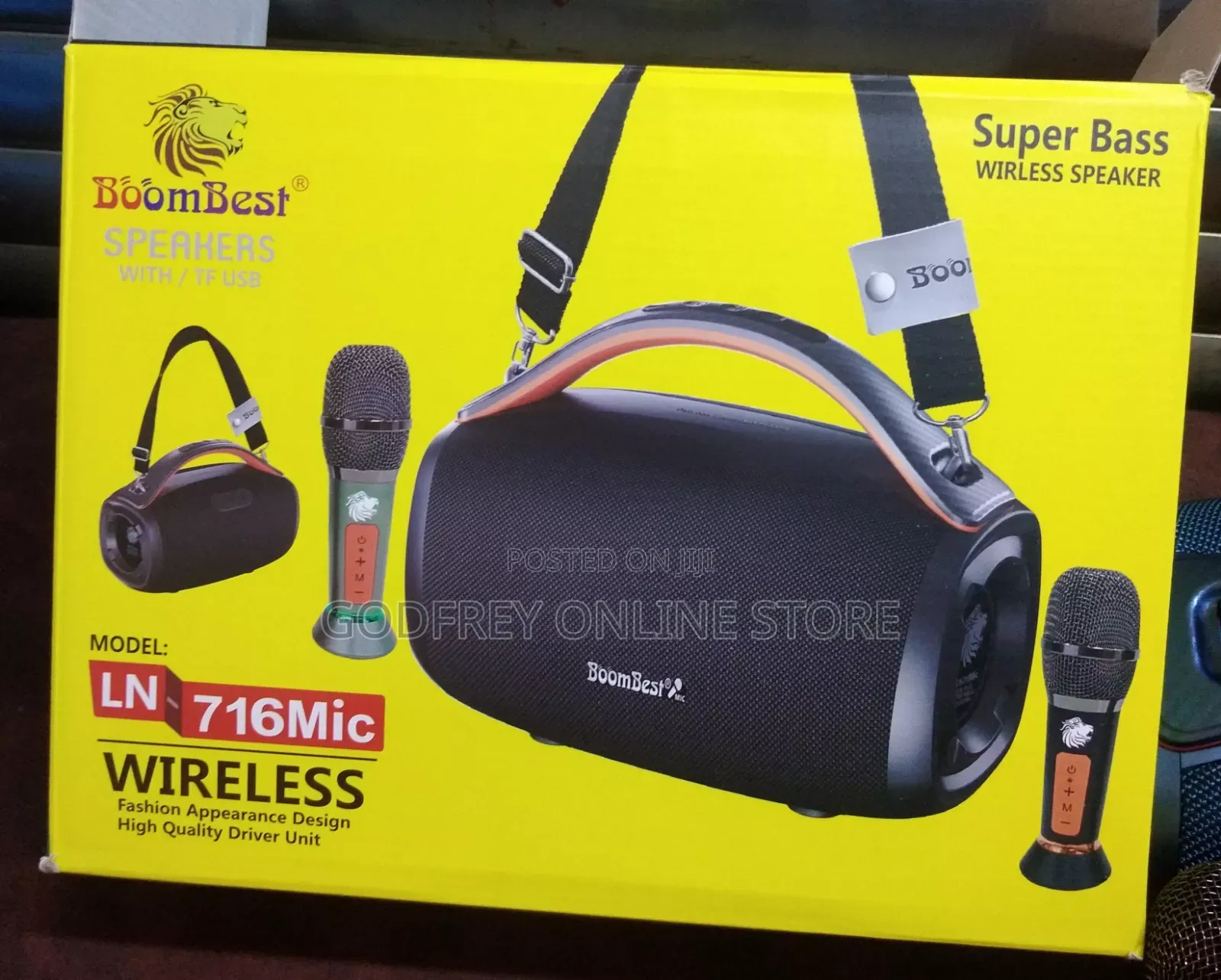 Boom Best Bluetooth Speaker With Two Microphones