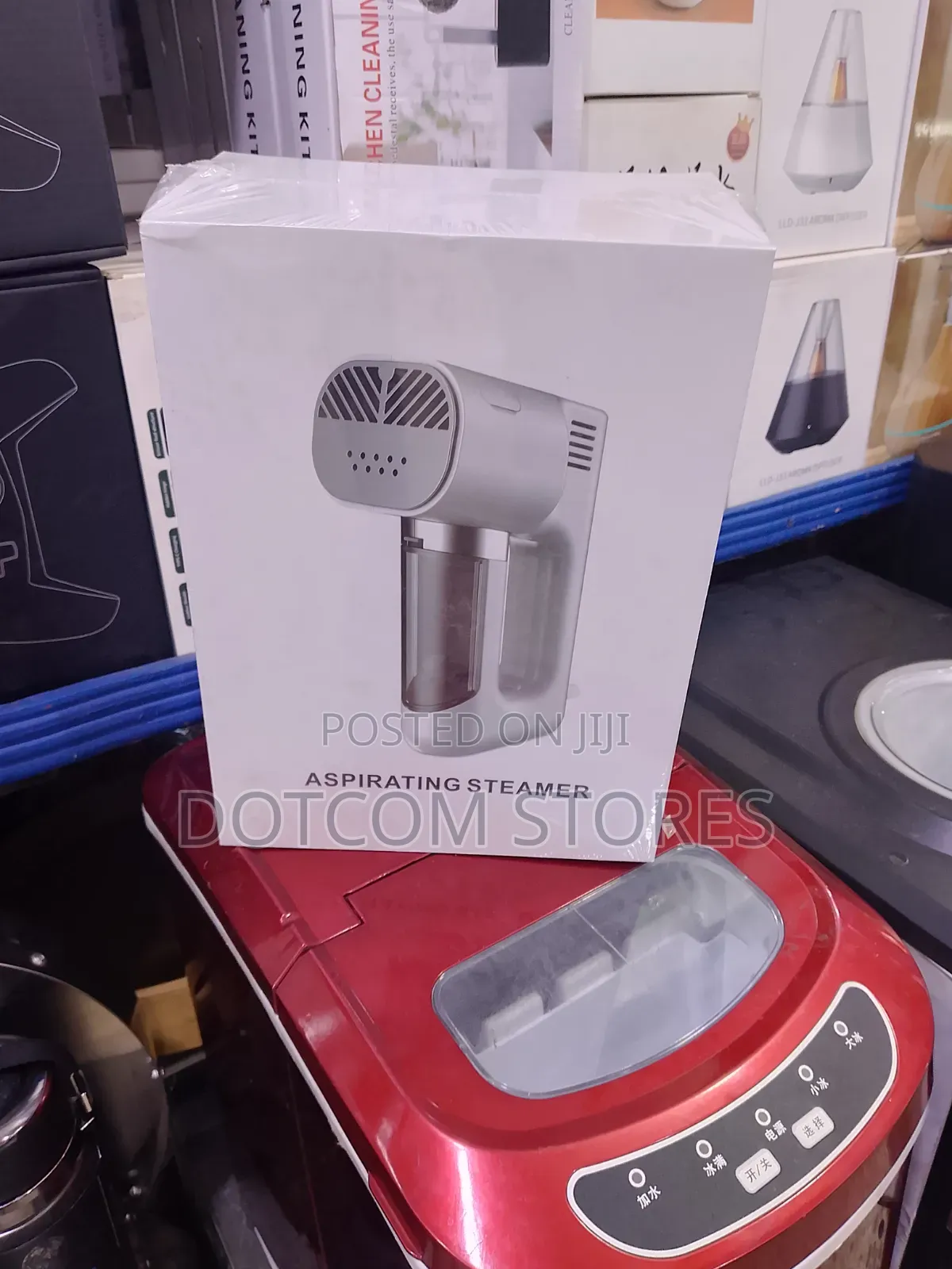 A 3-in-1 Portable Aspirating Garment Steamer & Vacuum Cleaner.