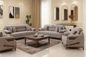 Executive 7seater Sofa Set With Center Table Call Us On