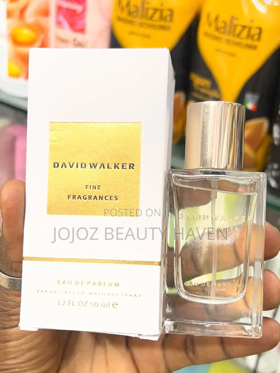 50 Ml Bottle and Box of David Walker Fine Fragrances Eau De Parfum