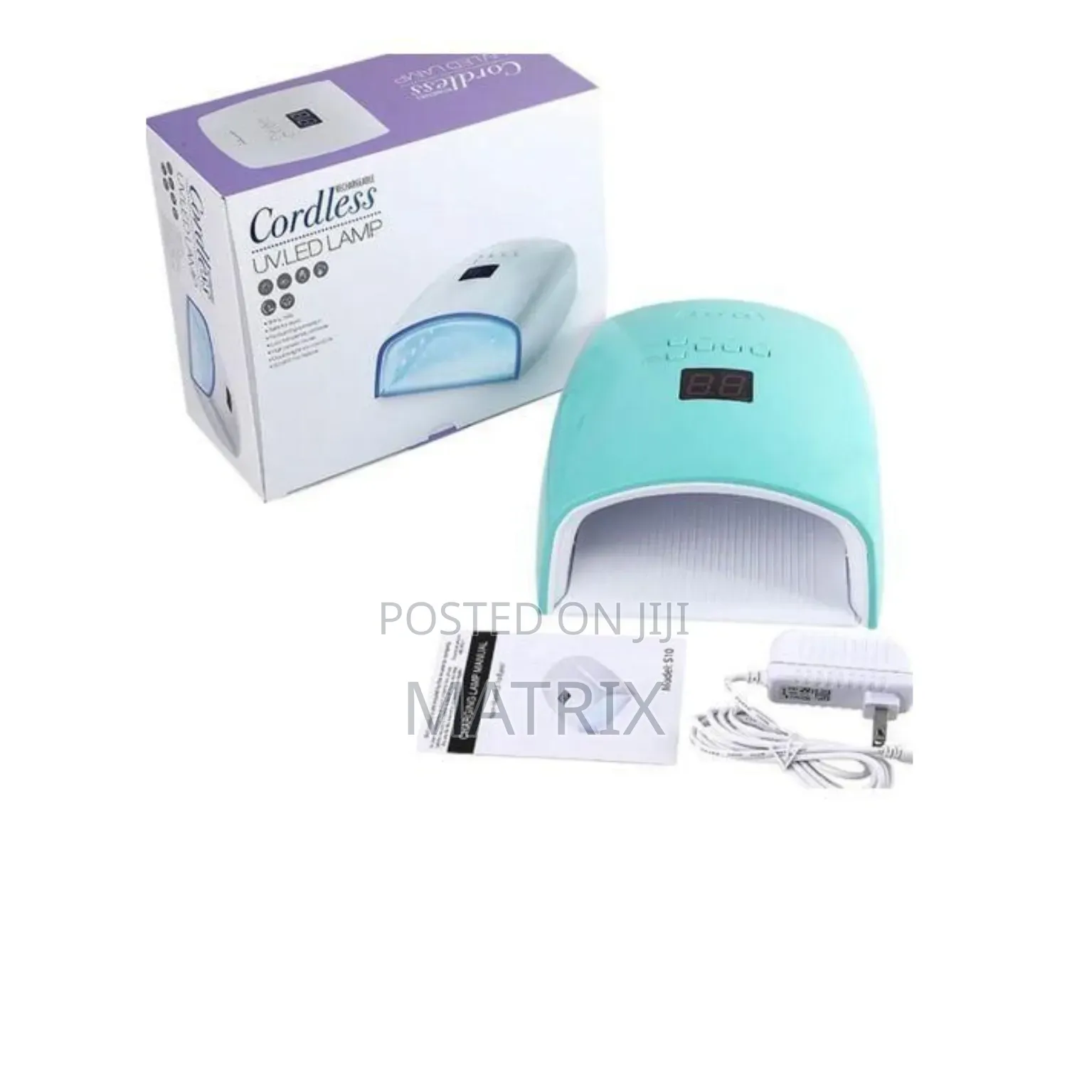 Rechargeable Cordless UV LED Nail Lamp