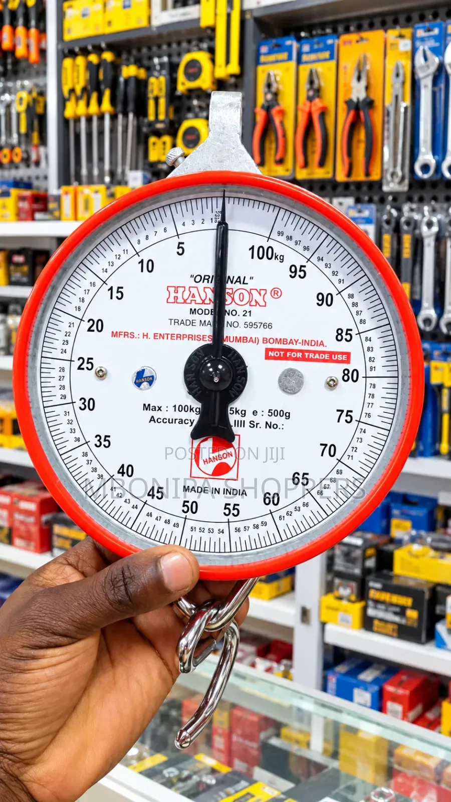 100kg Hanging Mechanical Scale
