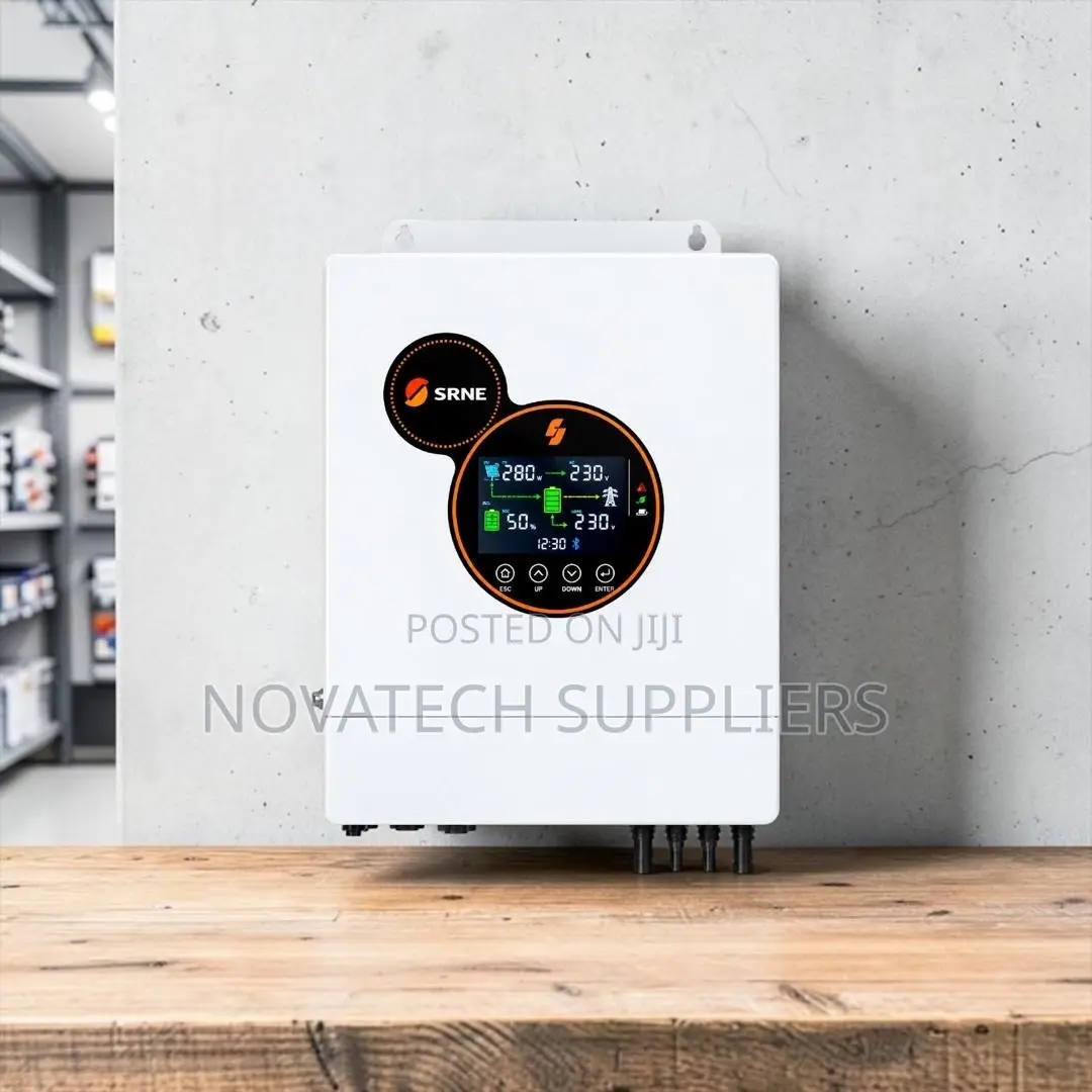 SRNE 6kW 48V Hybrid Solar Inverter 9000W PV 6 Unit Parallel