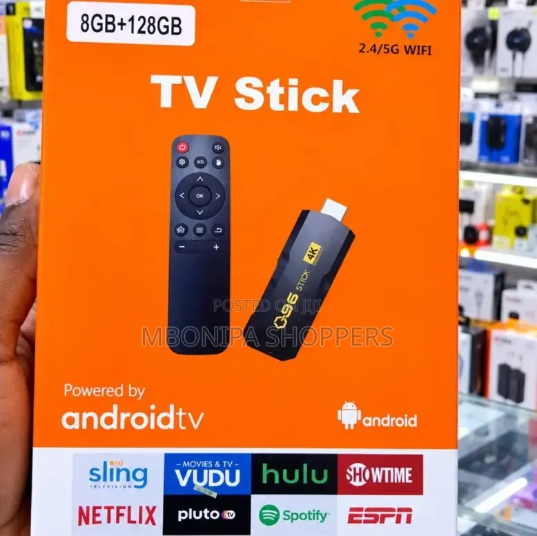 Stick Streaming Device Supports Wi-Fi 6, Watch Free Live TV