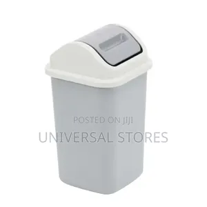 50litres Plastic Swing-Top Dustbin,