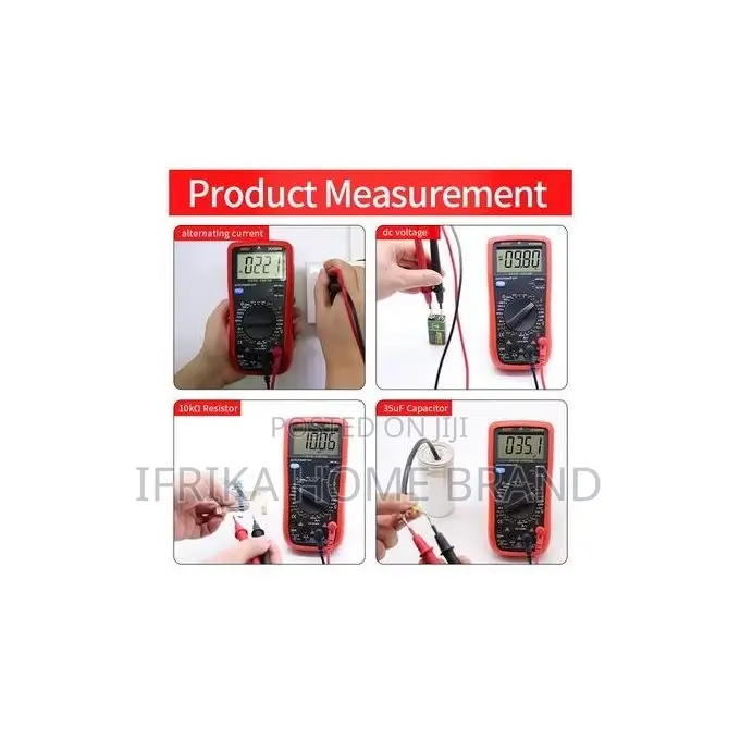 VC9205N VC9208N Electronic Multimeter Digital Universal Meter