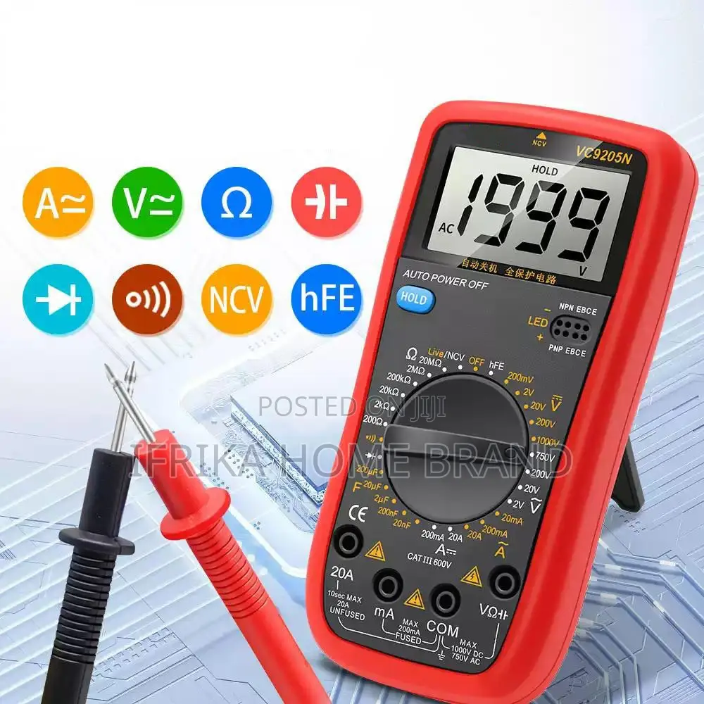VC9205N VC9208N Electronic Multimeter Digital Universal Meter